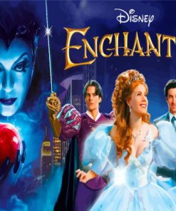 Disney Movie Enchanted paint by number