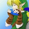 Elf Playing Ocarina paint by number