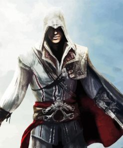 Ezio Assassin paint by number