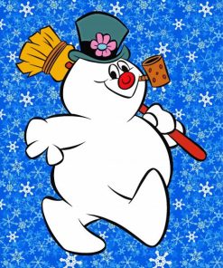 Frosty The Snowman paint by number