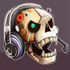 Gamer Skull paint by number