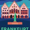 Germany Frankfurt City Poster paint by number