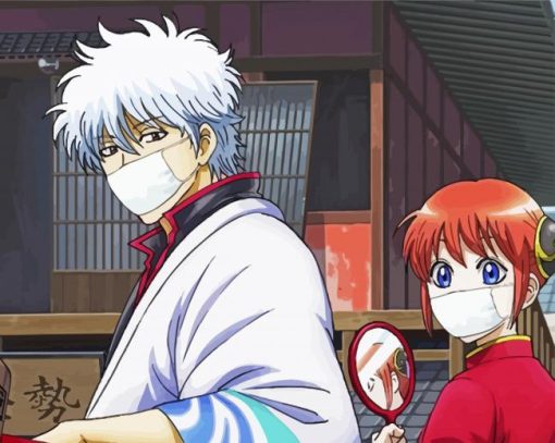 Gintama Anime paint by number