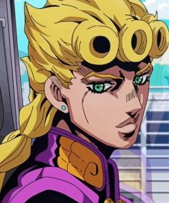 Giorno Giovanna Anime paint by number