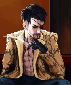 Goro Majima Yakuza Game paint by number