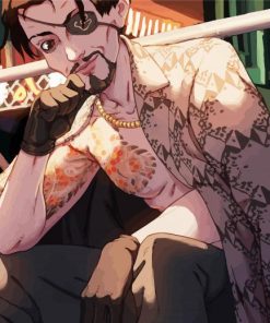 Goro Majima Yakuza Video Game paint by number