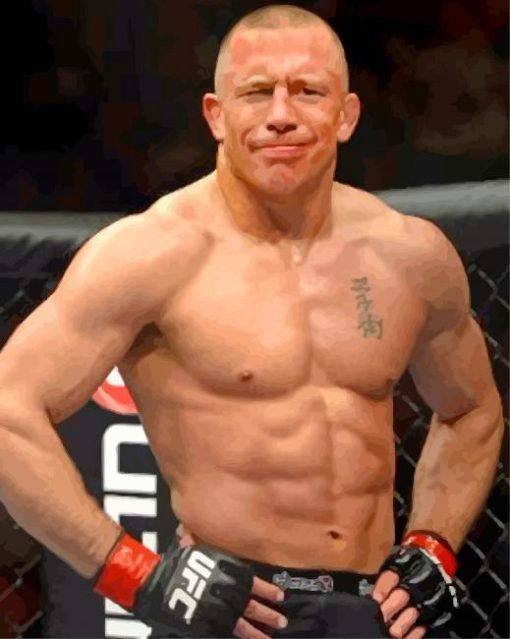 Gsp Fighter paint by number