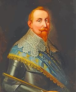 Gustavus Adolphus II paint by number