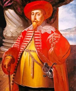 Gustavus Adolphus paint by number