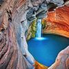 Hamersley Gorge Karijini Australia paint by number