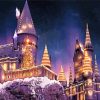 Harry Potter Hogwarts Castle paint by number