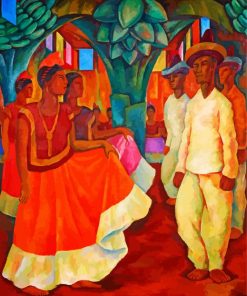 Hispanic Wedding paint by number