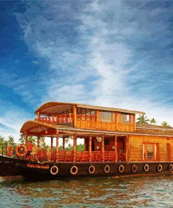 Houseboat paint by Number