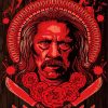 Illustration Machete Kills paint by number