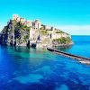 Italy Ischia Aragonese Castle paint by number