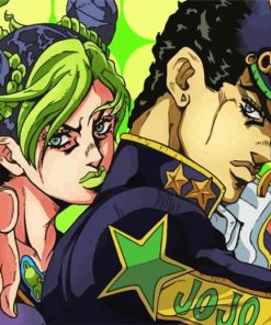 Jjba Anime paint by numbers