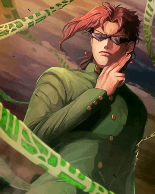 Jojos Bizarre Adventure Character paint by number