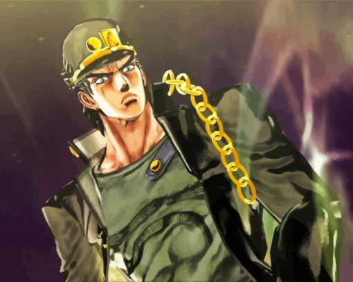 Jotaro Kujo paint by number