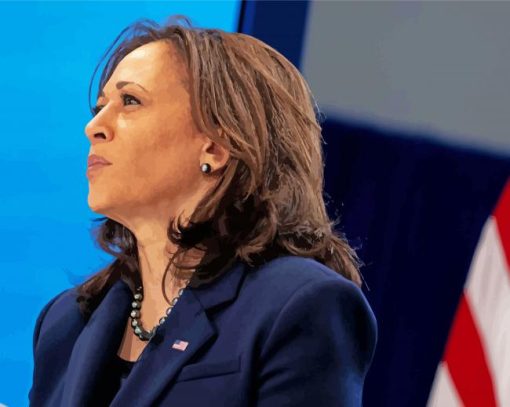 Kamala Harris Famous paint by number