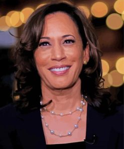 Kamala Harris paint by number