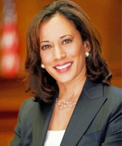 Kamala Harris United States Vice President paint by number