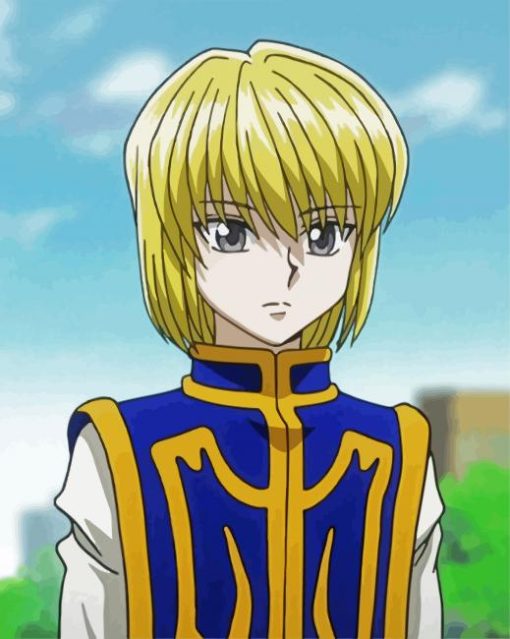 Kurapika Anime paint by numbers