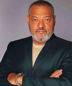 Laurence Fishburne Actor paint by numbers