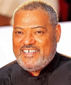 Laurence Fishburne Actor paint by numbers