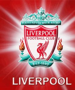 Liverpool FC Logo paint by number