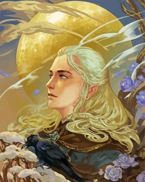 Lord Of The Rings Legolas Elf paint by number