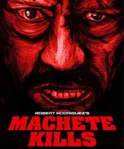 Machete Kills Poster paint by number