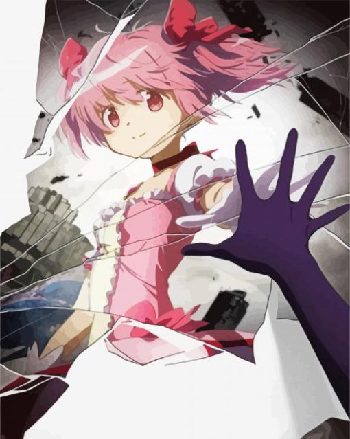 Madoka kaname paint by number