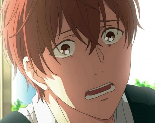 Mafuyu Satou Face Given Anime paint by number