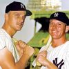 Mickey Mantle And Roger Maris paint by number