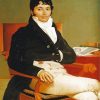 Monsieur Rivier Ingres Art paint by numbers