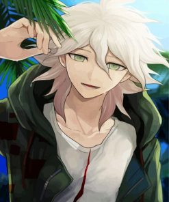 Nagito Komaeda Anime Boy paint by number