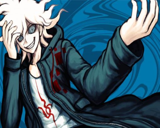 Nagito Komaeda Danganronpa Anime paint by number