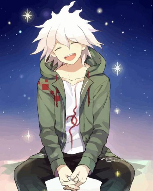 Nagito Komaeda paint by number