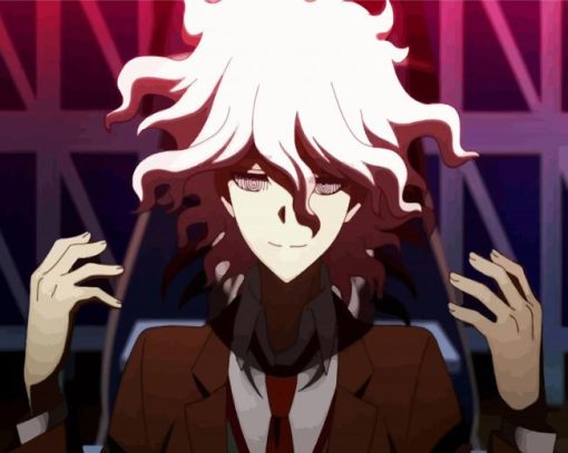 Nagito Danganronpa paint by number