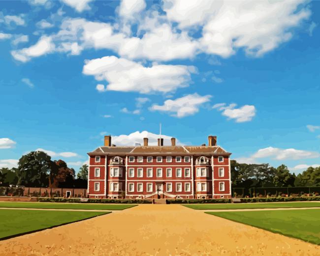 National Trust Wimpole Estate Cambridgeshire paint by number