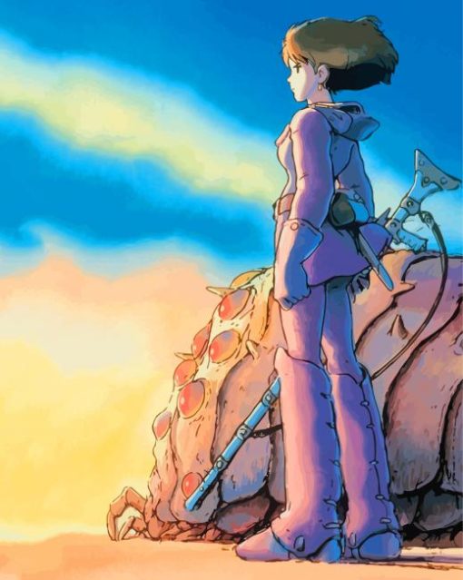 Nausicaa Of The Valley Of The Wind paint by number