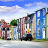 Newfoundland Canada Streets paint by number