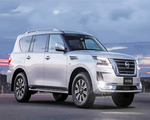 Nissan Patrol Car paint by number