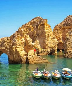 Ponta Da Piedade Lagos paint by number