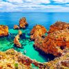 Portugal Algarve Seascape paint by number