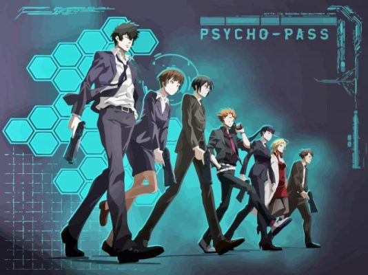 Psycho Pass Japanese Anime paint by number