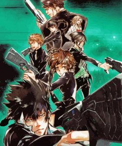 Psycho Pass paint by number