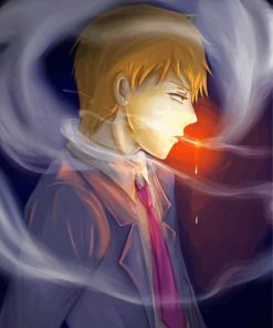 Reigen Arataka Mob Pshycho paint by number