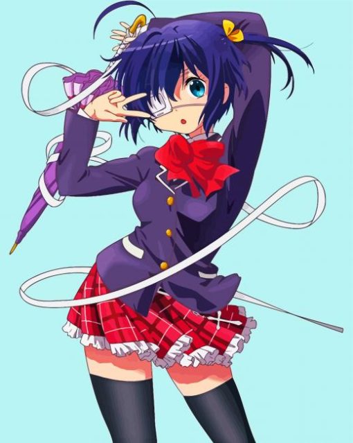 Rikka Takanashi paint by number