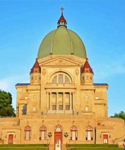 St Joseph Oratory Of Mount Royal Montreal paint by numbers